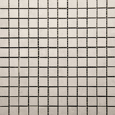 RAK - Lounge Ivory Porcelain Mosaic Unpolished Tile Sheet - 300x300mm - 7GPD52UP-MOS Profile Large I