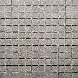 RAK - Lounge Light Grey Porcelain Mosaic Polished Tile Sheet - 300x300mm - 7GPD59-MOS Medium Image