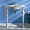 RAK 85cm Alexandra Console Basin Inc. Ceramic Legs Large Image