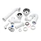 RAK - 90 & 60mm Basket Strainer Waste and Plumbing Kit for Rustique Sink Large Image