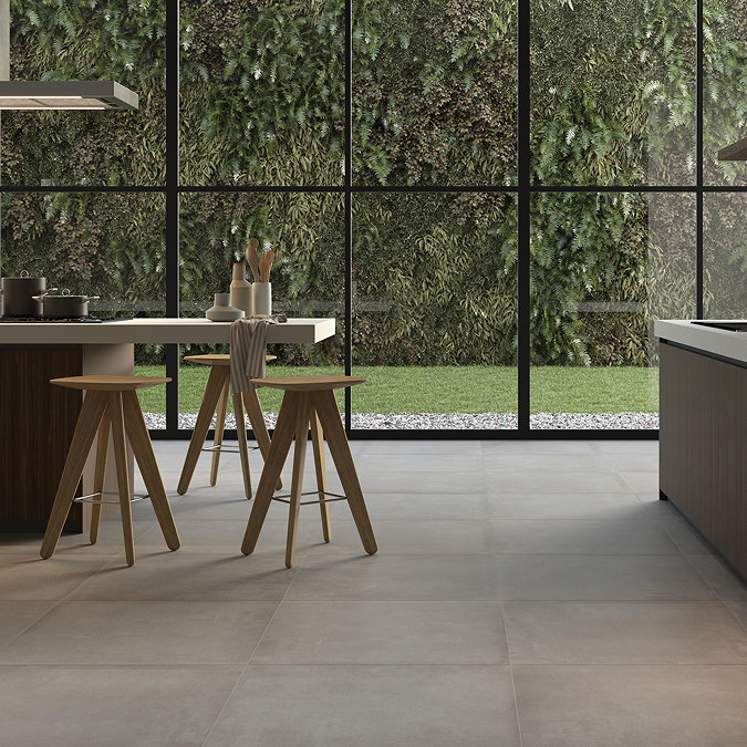 RAK Basic Concrete Grey Tiles 600 x 600mm