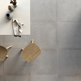 RAK Basic Concrete Grey Tiles 600 x 600mm