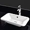 RAK Chameleon 560mm Counter Top Basin with Chrome Overflow Kit Standard Large Image