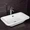 RAK Chameleon 560mm Counter Top Basin with Chrome Overflow Kit Large Image