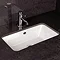 RAK Chameleon 560mm Under Counter Basin with Chrome Overflow Kit Large Image