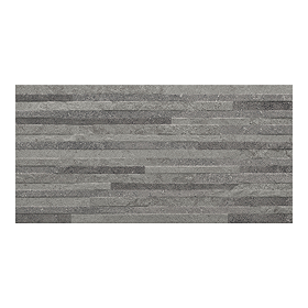 RAK Chiltern Anthracite Decor Wall Tiles 300 x 600mm