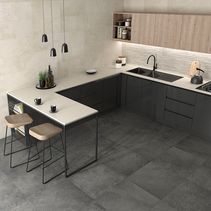 RAK Chiltern Greige Wall Tiles 300 x 600mm