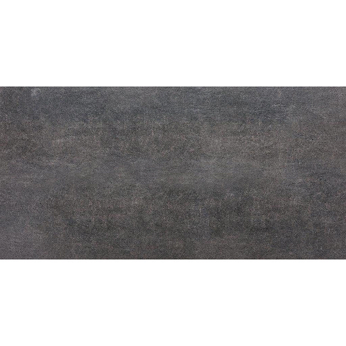 RAK City Stone Anthracite Wall and Floor Tiles 600 x 1200mm  In Bathroom Large Image