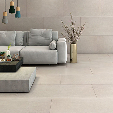 RAK City Stone Beige Large Format Wall and Floor Tiles 600 x 1200mm  Profile Large Image