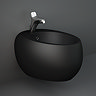 Cloud Wall Hung Bidet 1TH Matt Black