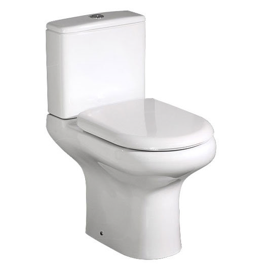 RAK Compact Close Coupled Toilet with Soft Close Seat Large Image