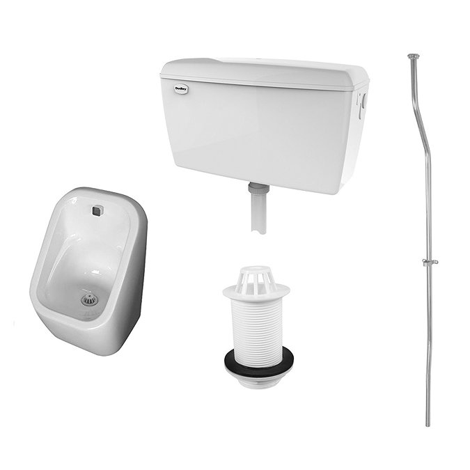 RAK Concealed Urinal Pack with 1 Series 600 Urinal Bowl