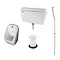 RAK Concealed Urinal Pack with 1 Series 600 Urinal Bowl