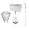RAK Concealed Urinal Pack with 1 Shino Urinal Bowl Large Image