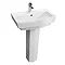 RAK Credenza 60cm Basin & Pedestal Profile Large Image