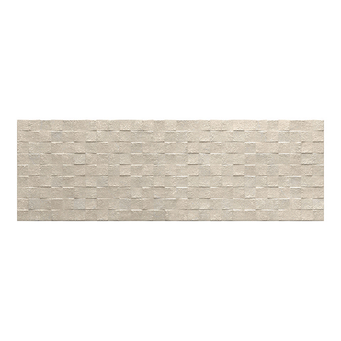RAK Cumbria Ivory Cubic Decor Wall Tiles 300 x 600mm