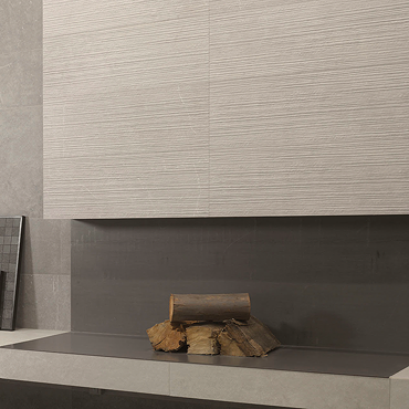 RAK Cumbria Ivory Groove Decor Wall Tiles 300 x 600mm