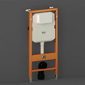 RAK Ecofix 114cm Front Flush Regular Concealed Cistern and Frame for Wall Hung Pan - FS04RAK12C Larg