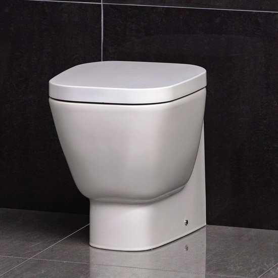 RAK - Elena Back to wall WC pan with soft close seat Large Image