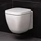 RAK - Elena wall hung WC Toilet with soft close seat Large Image