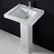 RAK Empire 60cm Basin & Pedestal Feature Large Image