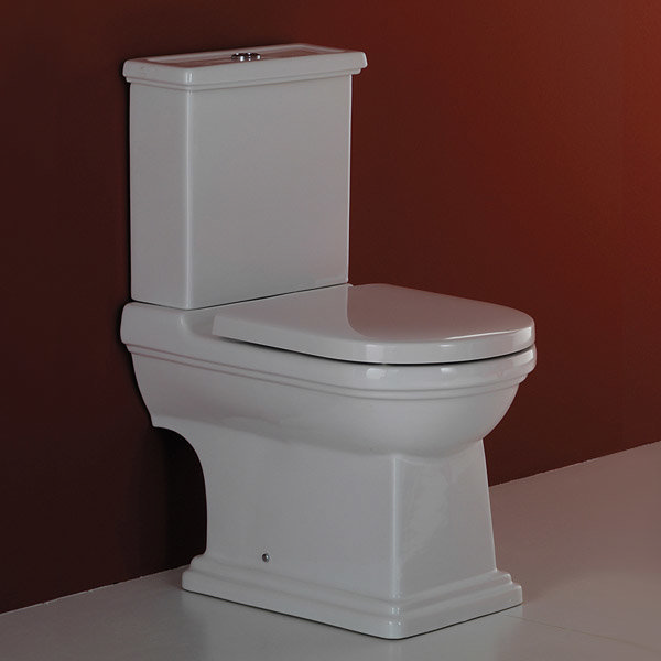 RAK Empire Close Coupled Traditional Toilet with Seat Profile Large Image