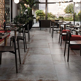 RAK Evoque Metal Grey Wall and Floor Tiles 600 x 600mm Medium Image