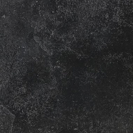 RAK Fashion Stone Black Wall and Floor Tiles 600 x 600mm Profile Large Image