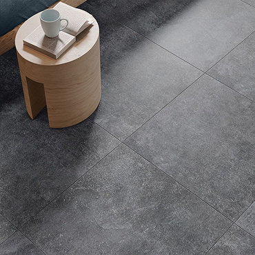 RAK Fashion Stone Grey Wall and Floor Tiles 600 x 600mm  Profile Large Image