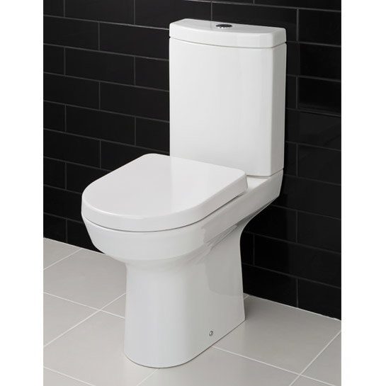 RAK - Highline Close Coupled Toilet with Soft Close Seat Profile Large Image