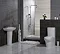 RAK - Infinity 4 Piece Set - Close Coupled WC & 60cm Basin with Full Pedestal Large Image