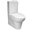 RAK - Infinity Close Coupled BTW Toilet inc Soft Close Seat Large Image
