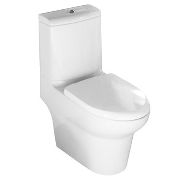 RAK - Infinity Close Coupled Full Access Toilet with Soft Close Seat Profile Large Image