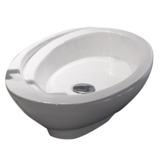 RAK - Infinity 58cm Large Counter Top Basin - INFLCTBAS In Bathroom Large Image