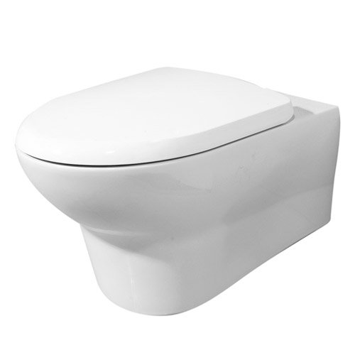 RAK - Infinity wall hung WC pan with soft close seat Large Image