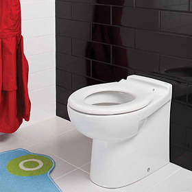 RAK - Junior Back to Wall WC Pan with Ring Seat Large Image