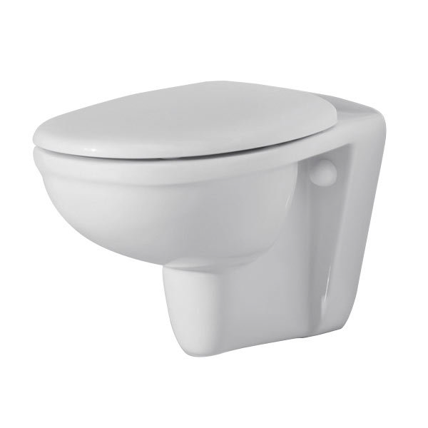 RAK Karla Wall Hung Pan + Soft Close Seat Large Image