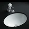 RAK Lily 460mm Under Counter Inset Vanity Bowl - No TH - LILYUCVB Large Image