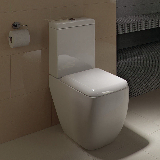 RAK Metropolitan Close Coupled Modern Toilet + Soft Close Seat  Profile Large Image