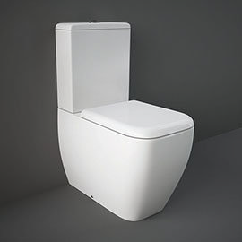 RAK Metropolitan Rimless Close Coupled Toilet + Soft Close Seat Medium Image