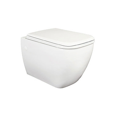 RAK Metropolitan Wall Hung Pan & Standard Seat Profile Large Image