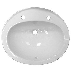 RAK - Mira 560mm Inset Basin - 2 TH - MIROC2 Large Image