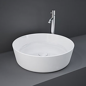 RAK Feeling 420mm 0TH Round Counter Top Basin - FEECT4200AWHA Large Image