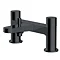  RAK - Petit Round Deck Bath Shower Mixer Matt Black - RAKPER3005B Large Image