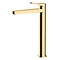  RAK Petit Round Tall Basin Mixer Tap Brushed Gold - RAKPER3003G Large Image