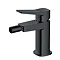 RAK Petit Square Bidet Mixer Tap Matt Black - RAKPES3006B Large Image