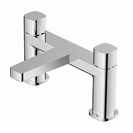 RAK - Petit square Deck Bath Filler Chrome - RAKPES3004C Large Image