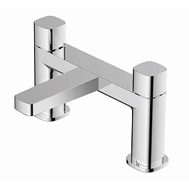 RAK - Petit square Deck Bath Filler Chrome - RAKPES3004C Large Image