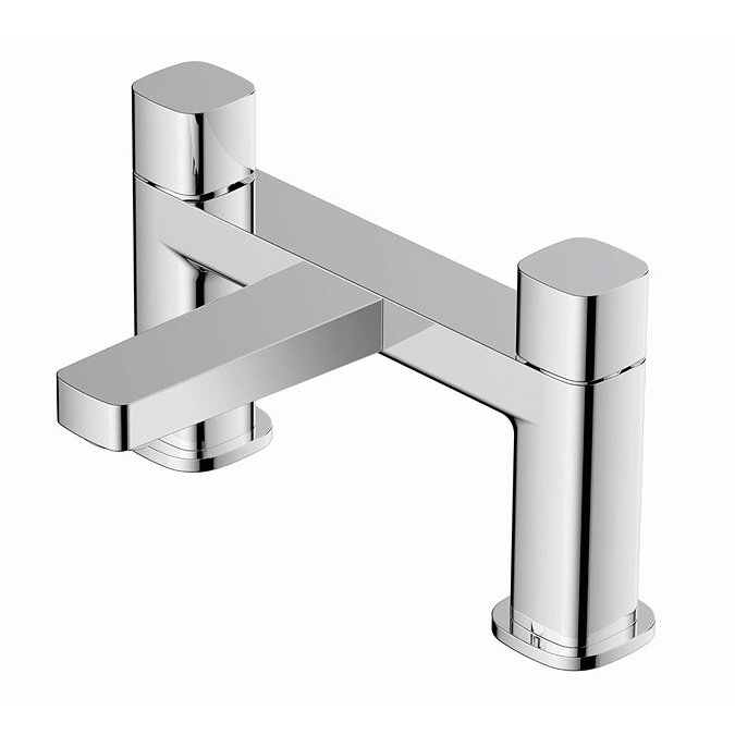  RAK - Petit square Deck Bath Filler Chrome - RAKPES3004C Large Image