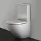 RAK Reserva Close Coupled WC with Soft Close Wrap Over Seat Profile Large Image